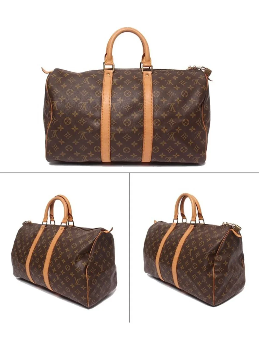 Louis Vuitton Boston Bag Keepall 45 Monogram
